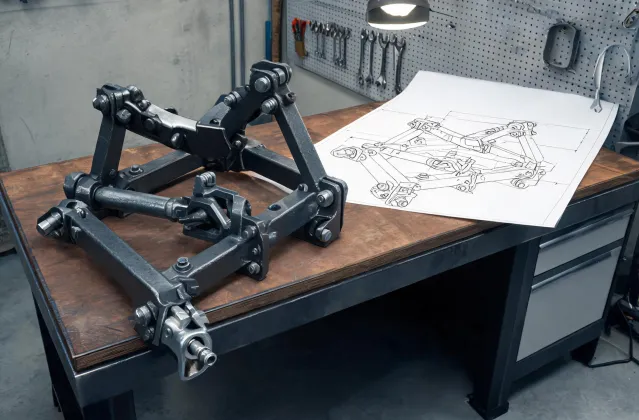 Illustrative hitch drawing review