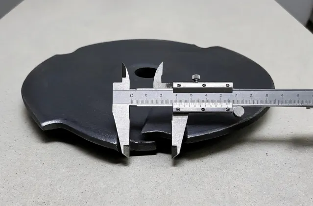 Illustrative disc measurement review
